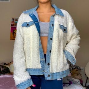Teddy Denim Jacket